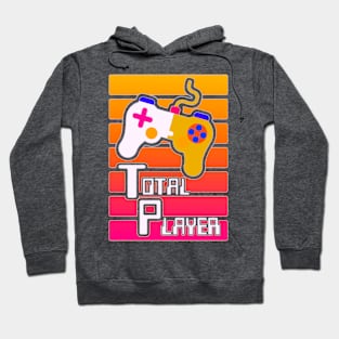 Colorful Total Player Gaming Design Hoodie